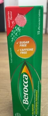 BEROCCA BOOST  MIXED BERRIES EFFERVESCENT 15'S (P1)