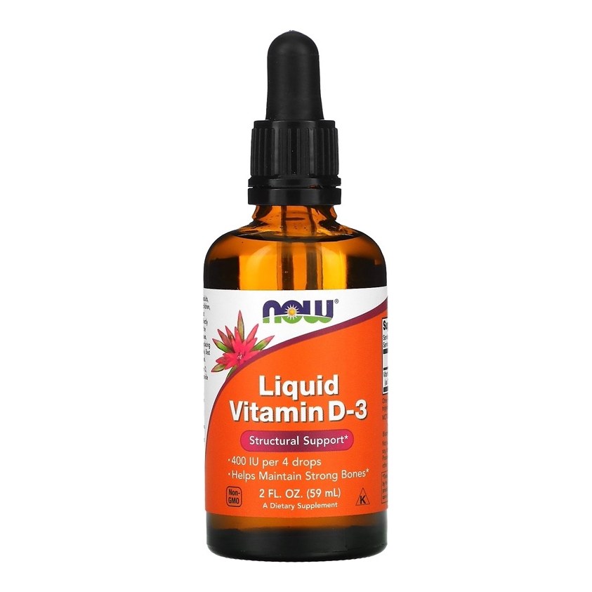 NOW VITAMIN D3 LIQUID 59ML