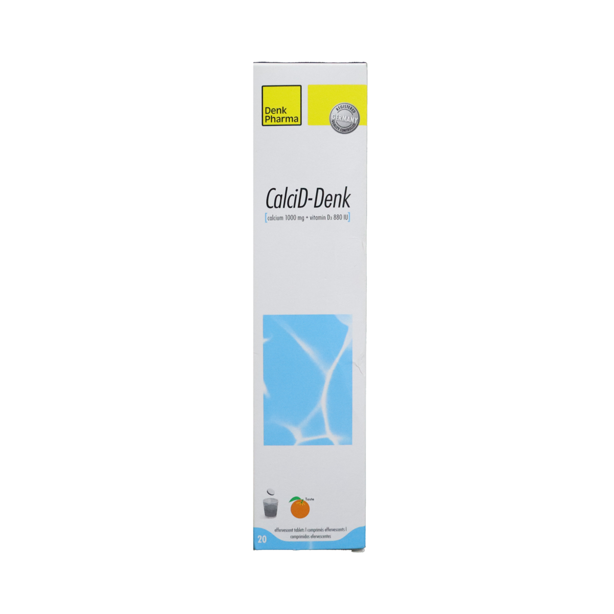 CALCID-DENK 1000MG 20's