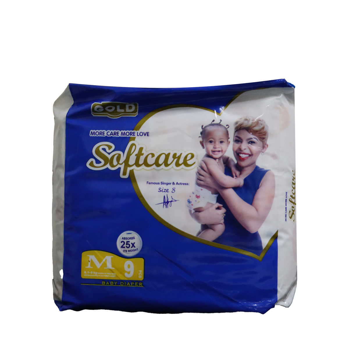 SOFTCARE DIAPER ECONOMY L 40s-P1