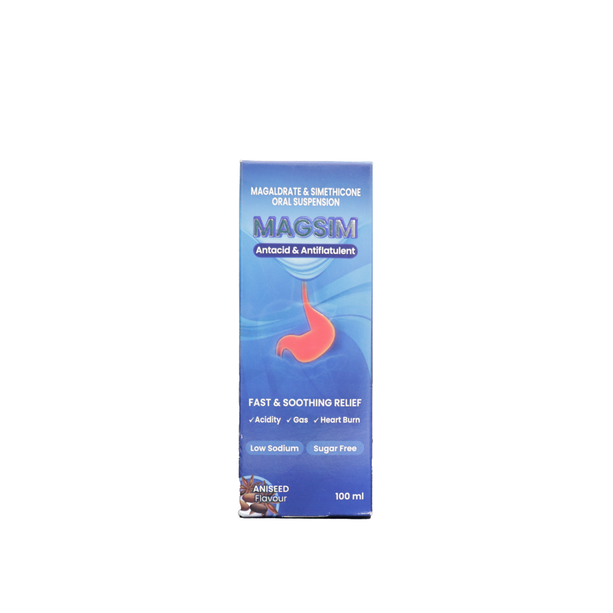 MAGSIM SUSP 180ML(ANISEED FLAVOUR)