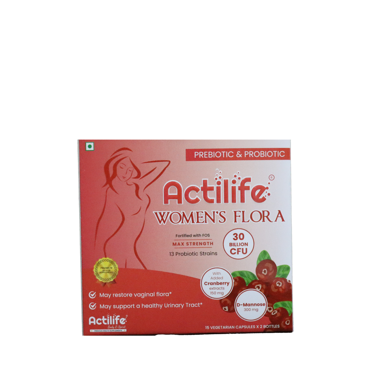 ACTILIFE WOMAN FLORA 15'S (P1)