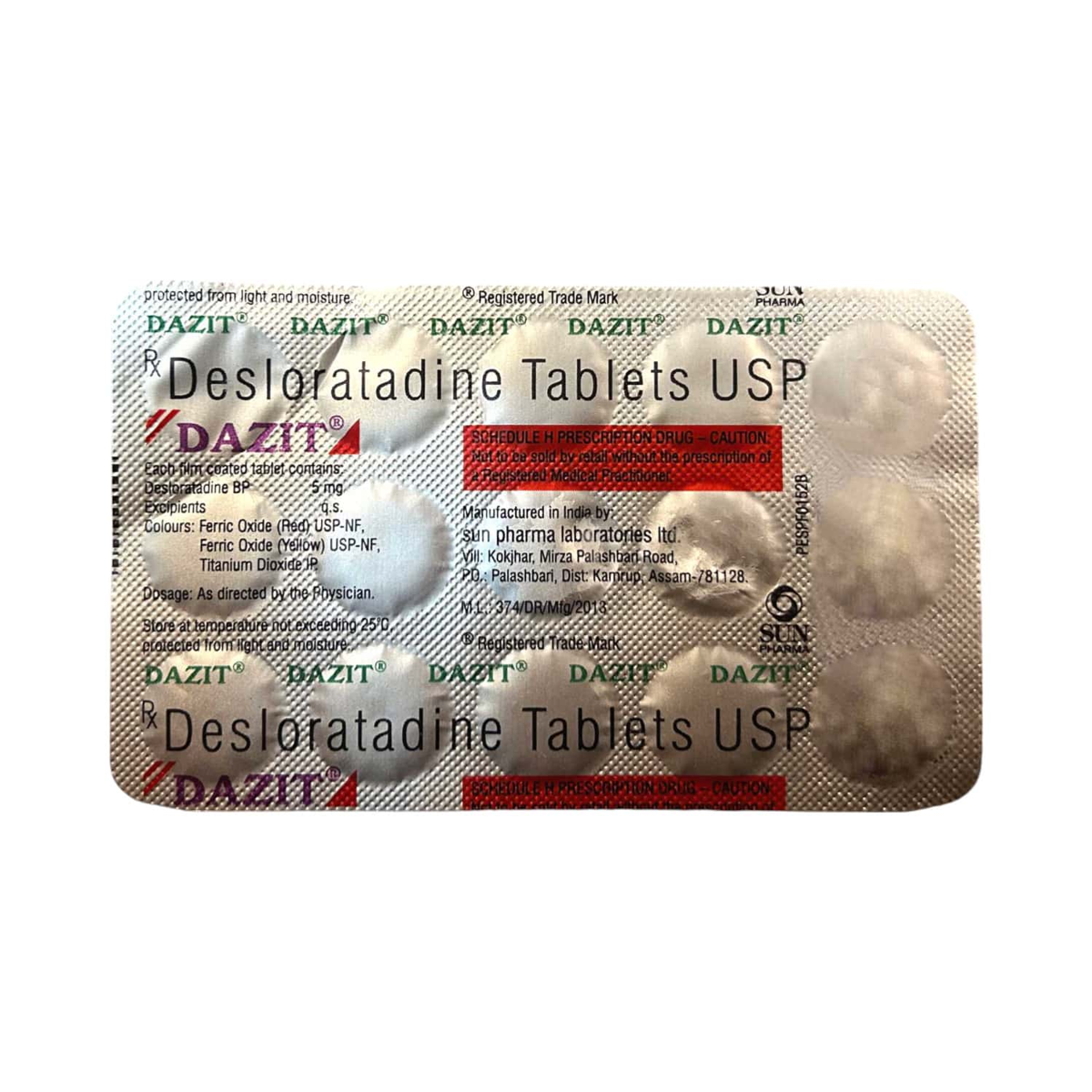 DESTREX 5MG 10S