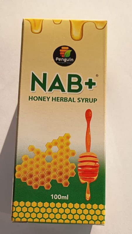 NAB+ HONEY HERBAL SYRUP 100ML