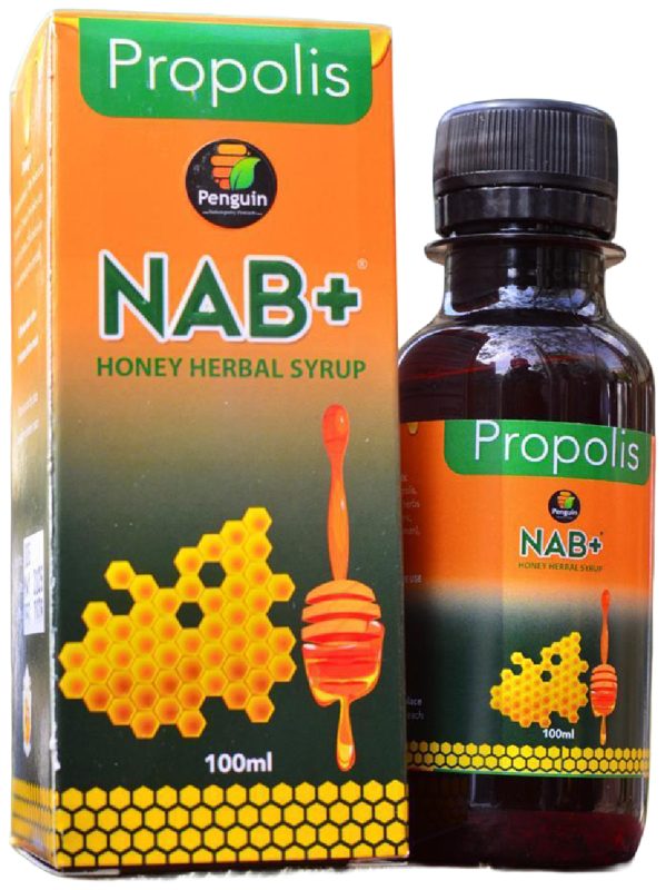 NAB+ HONEY HERBAL SYRUP 100ml(propolis)