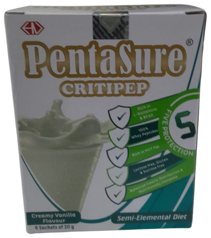 PENTASURE CRITIPEP SACHETS 6S (P1) CREAMY VANILLA