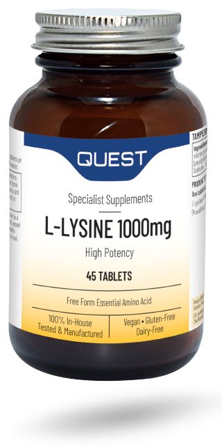 QUEST L-LYSINE 1000MG 45S(P1)