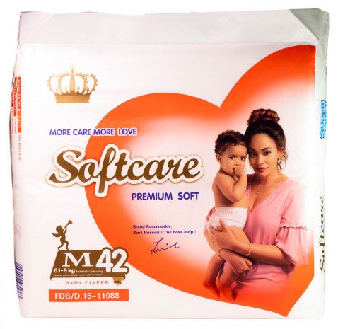 SOFTCARE DIAPER ECONOMY M42S-P1