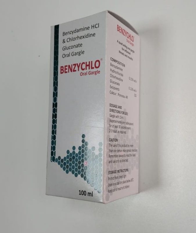 Benzychlo oral gargle 100ml