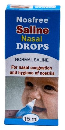 SALINAS/NOSFREE NASAL DROPS 15ML