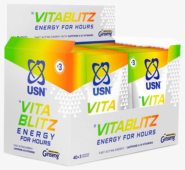 USN VITABLITZ ENERGY 40 SATCHETS