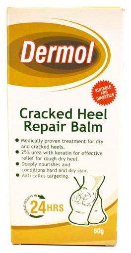 DERMOL CRACKED HEEL REPAIR BALM 60G