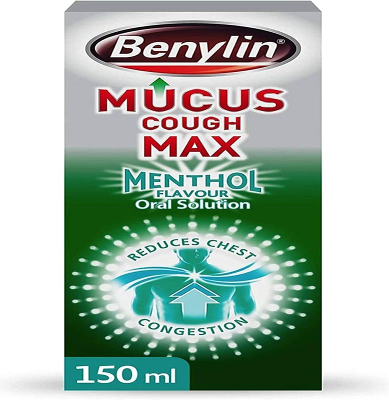 BENYLIN MUCUS COUGH MAX MENTHOL150ML