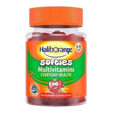 HALIBORANGE MULTIVITAMIN STRAWBERRY SOFTIES 30'S(P1)