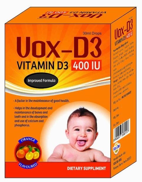 VOX D3 DROPS 30ML
