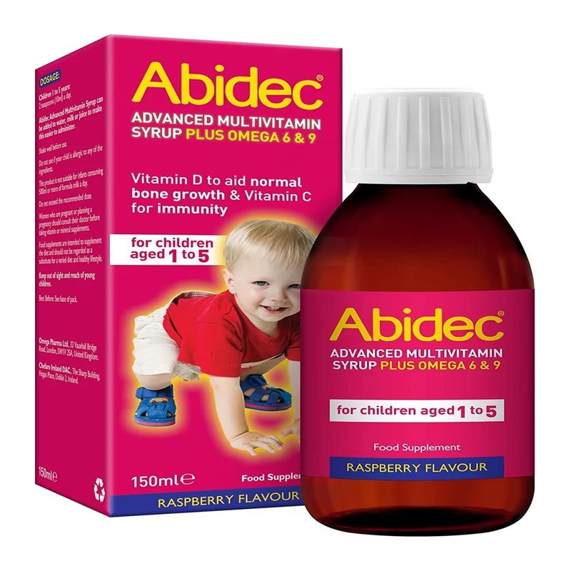 ABIDEC SUSP 150ML RASBERRY FLAVOUR