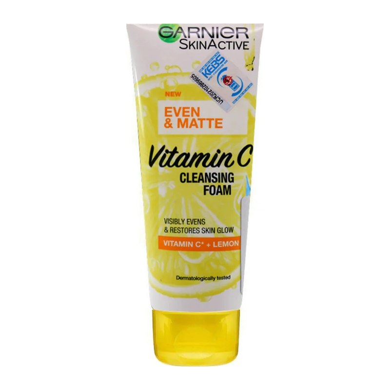 GARNIER SKINACTIVE VITAMIN C CLEANSING FOAM 100ML