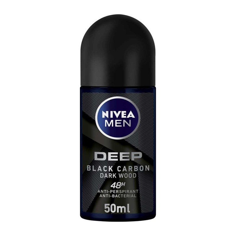 NIVEA DEEP BLACK ROLL ON MEN 50ML(STICK)