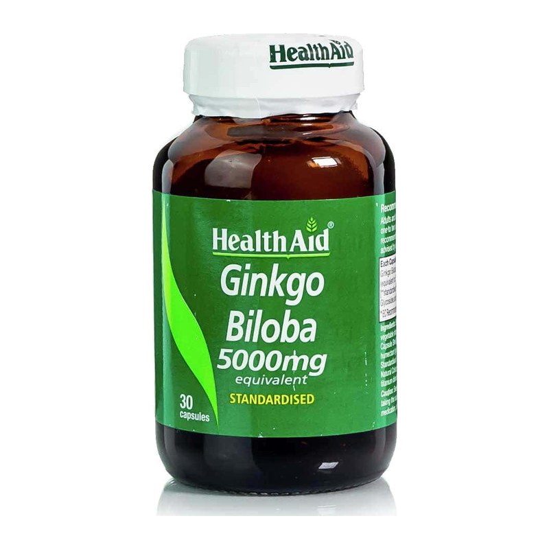 HEALTH AID GINKO BILOBA 5000MG 30'S (P1)