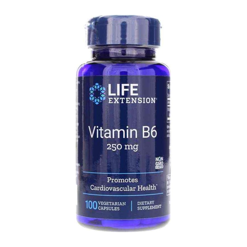 LIFE EXTENSION VITAMIN B6 250MG 100S (P1)