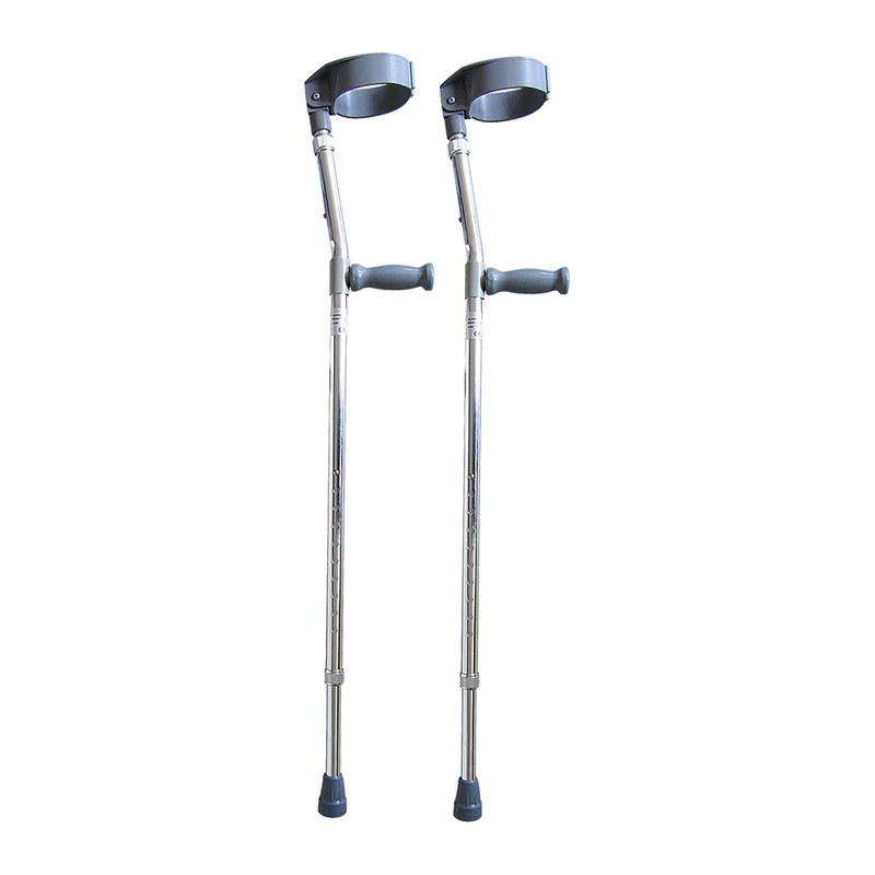 CLOSE ELBOW  CRUTCHES